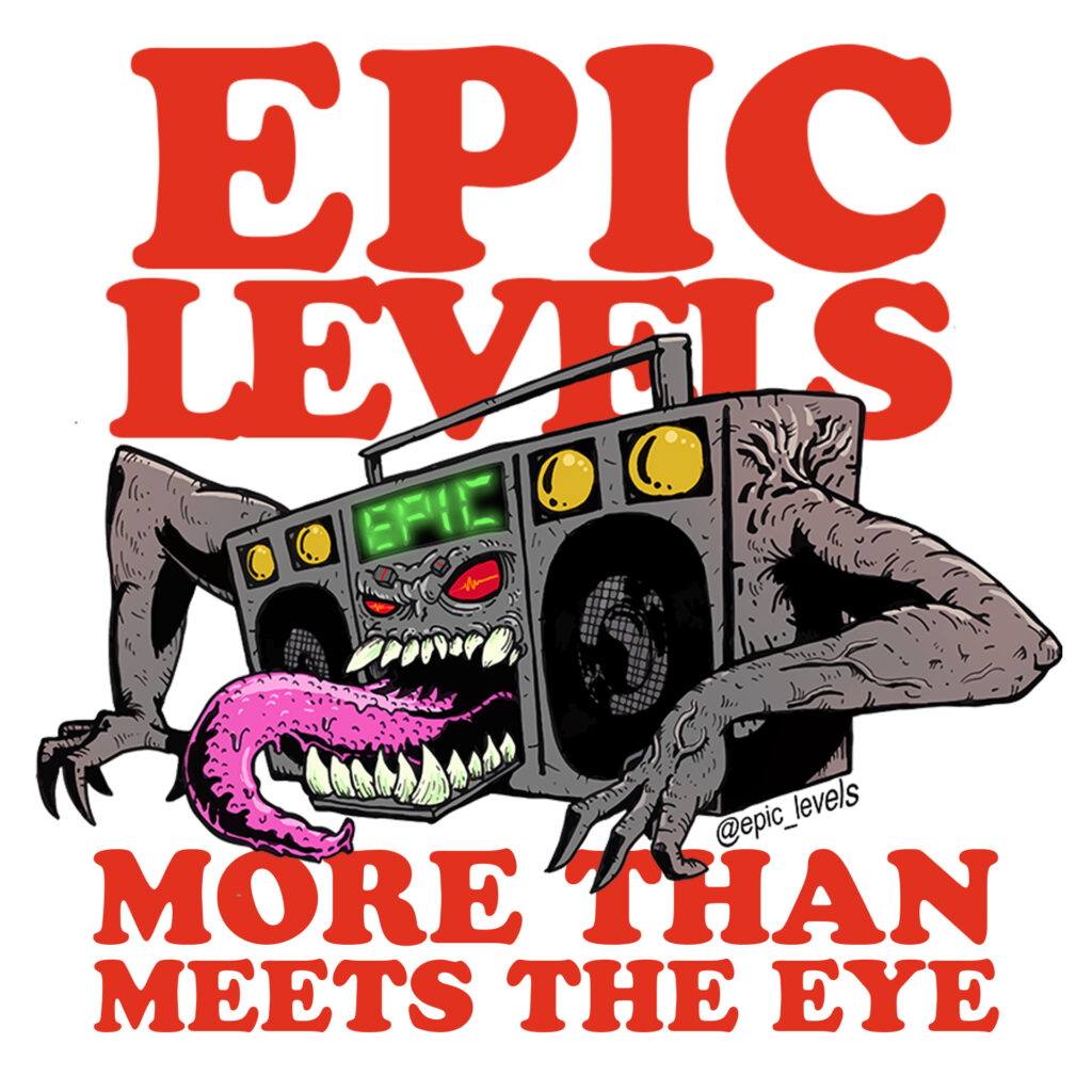 Epic Levels - More Than Meets the Eye - single art by Tiger Wizard
