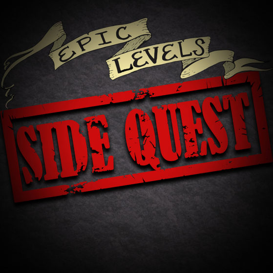 Epic Levels Mad Dungeon side quest podcast logo