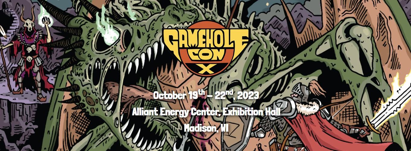 Gamehole Con 2023 (Oct. 19th 22nd) Epic Levels