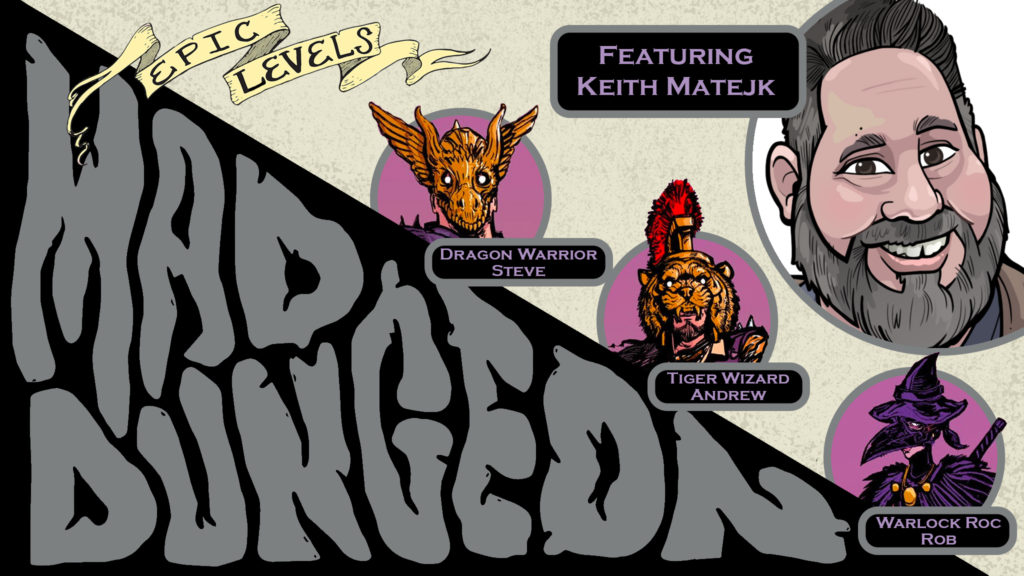 MD 214 Dance Dungeon w/ Keith Matejk (Thunderworks Games, Roll Player, Cartographers, Goblin Vaults)