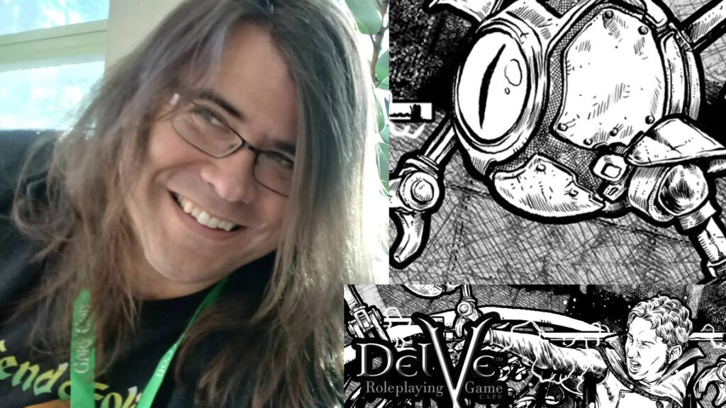 Stephen Radney-MacFarland creator of Delve RPG